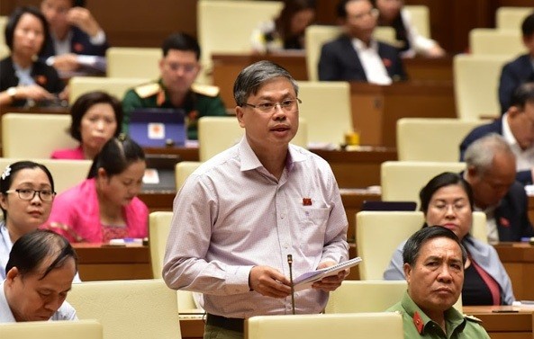 Đại biểu Nguyễn Sỹ Cương (Ninh Thuận).