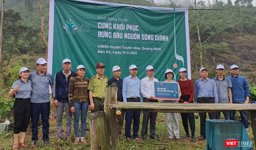 Ra mắt dự án cùng khôi phục thượng nguồn sông Gianh Ra mắt dự án cùng khôi phục thượng nguồn sông Gianh