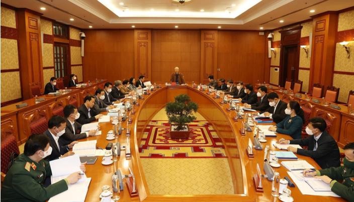 Toàn cảnh cuộc họp ngày 18/11 của Thường trực Ban Chỉ đạo Trung ương về phòng, chống tham nhũng, tiêu cực.