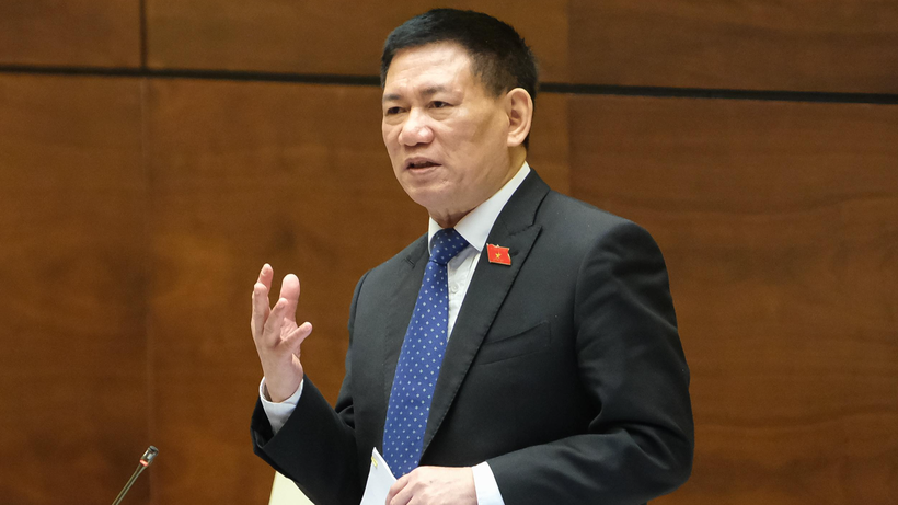 Bộ trưởng Bộ Tài chính Hồ Đức Phớc. Ảnh: Quochoi.vn Bộ trưởng Bộ Tài chính Hồ Đức Phớc. Ảnh: Quochoi.vn