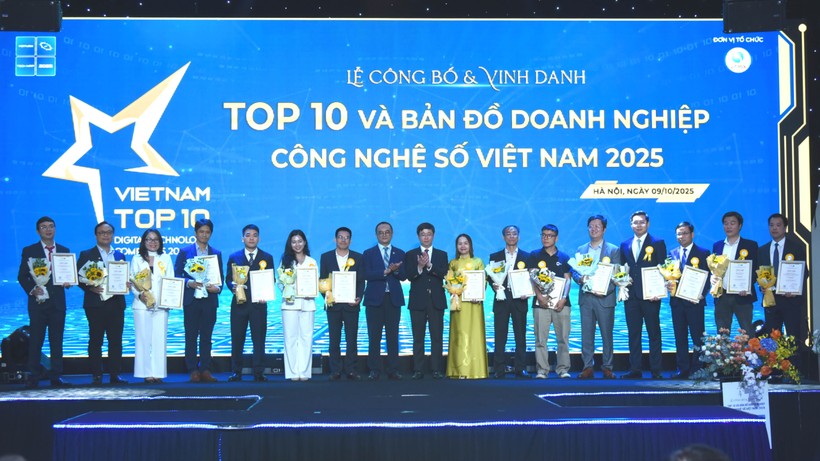Các doanh nghiệp được vinh danh tại sự kiện.