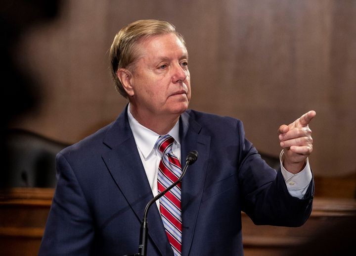 Thượng nghị sĩ Lindsey Graham cho rằng đã đến lúc phải kiềm chế chính sách Trung Đông của chính quyền Tổng thống Trump (Ảnh: Getty)