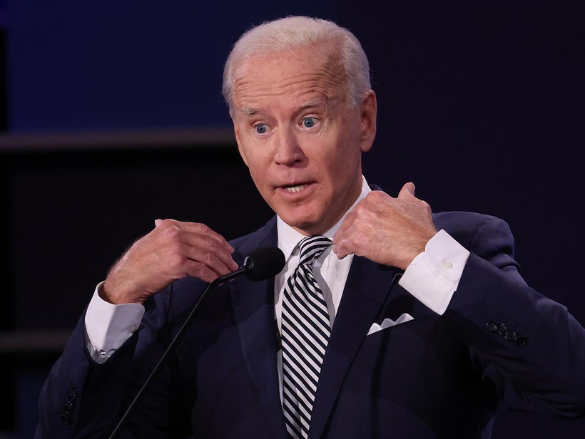 Biden loại ngay đòn công kích của ông Trump về con trai của mình (Ảnh: CNN)