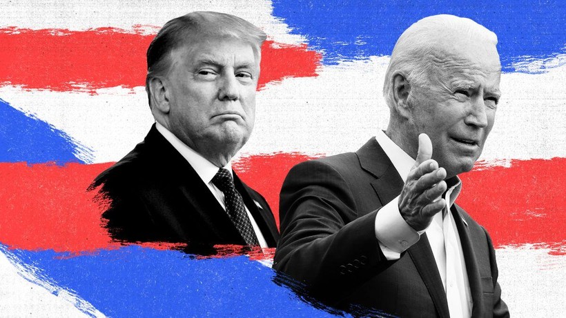 Joe Biden được tuyên bố chiến thắng, Tổng thống Trump đưa ra tuyên bố đầu tiên (Ảnh: CNN)