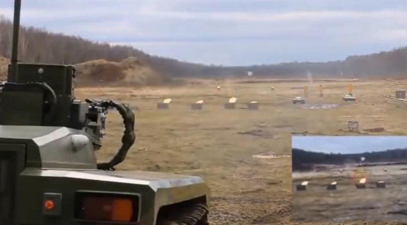 Marker trong một cuộc thử nghiệm (Ảnh: RT)