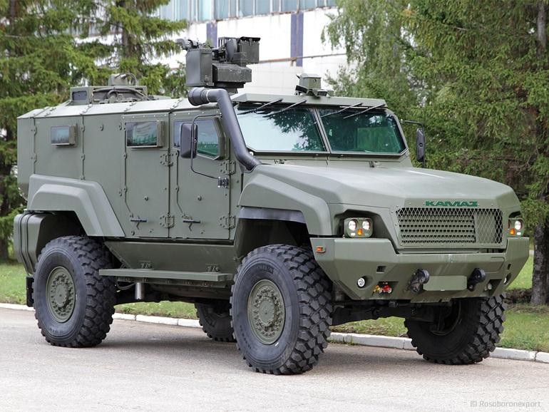 Xe cấp cứu chiến trường K-53949 Linza được trang bị trong biên chế quân đội Nga (Ảnh: Rosboronexport).