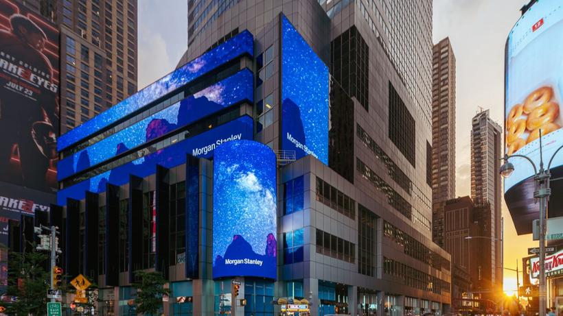 CEO Morgan Stanley đặt mục tiêu đạt 10 nghìn tỉ USD tài sản khách hàng trong thập kỷ tới (Ảnh: Getty)