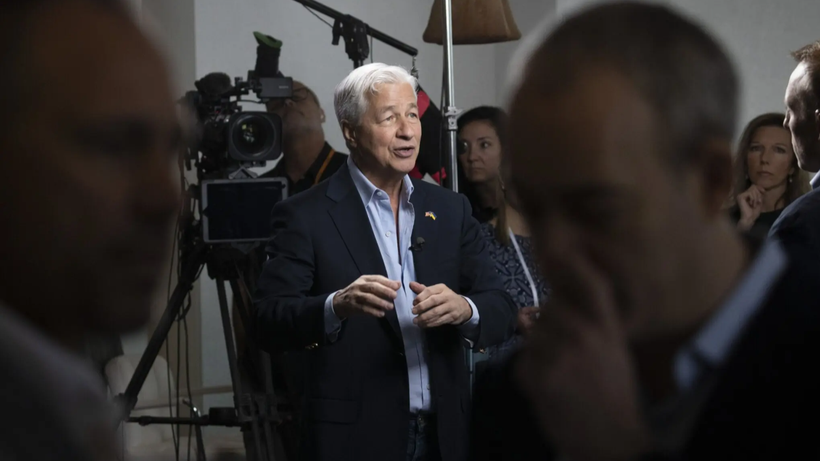 Ông Jamie Dimon - Chủ tịch kiêm Tổng giám đốc JPMorgan Chase (Ảnh: Bloomberg)