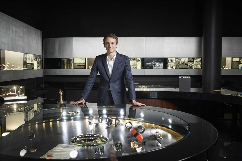 Ở tuổi 28, Frédéric Arnault đã là CEO trẻ tài năng của TAG Heuer, một trong những thương hiệu thuộc LVMH (Ảnh: SCMP) 3821dc4c-dd90-433a-8581-001531e48a3c_83158445.jpg
