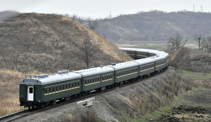 Ông Kim Jong-un đến Bắc Kinh trên đoàn tàu bọc thép nổi tiếng 2.png