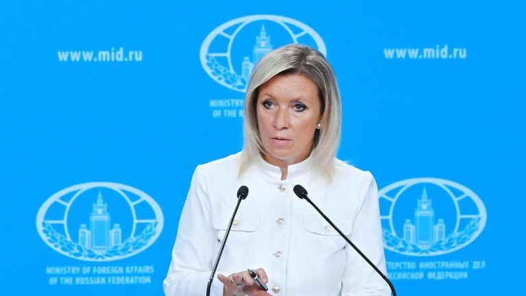 Phát ngôn viên Bộ Ngoại giao Nga Maria Zakharova. Ảnh: RIA.