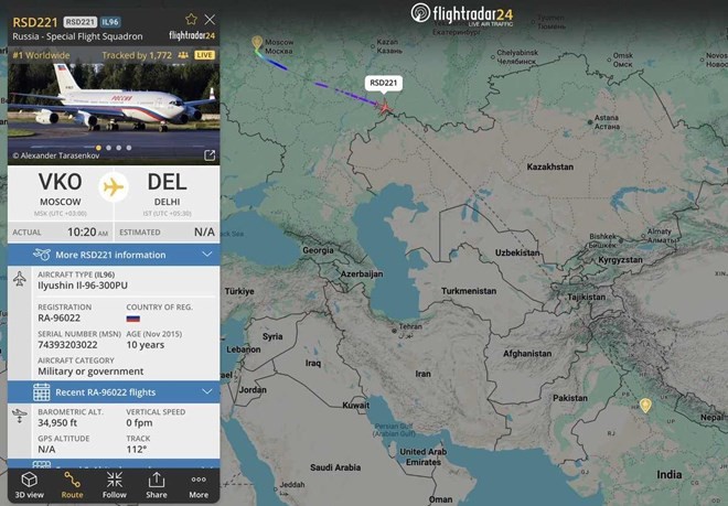 Chuyên cơ chở ông Putin gây sốt toàn cầu Có gì bên trong Điện Kremlin bay.jpg