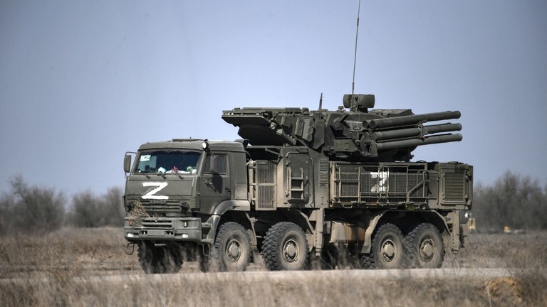 Hệ thống tên lửa và pháo phòng không Pantsir-S1 của Nga. Ảnh: Sputnik.