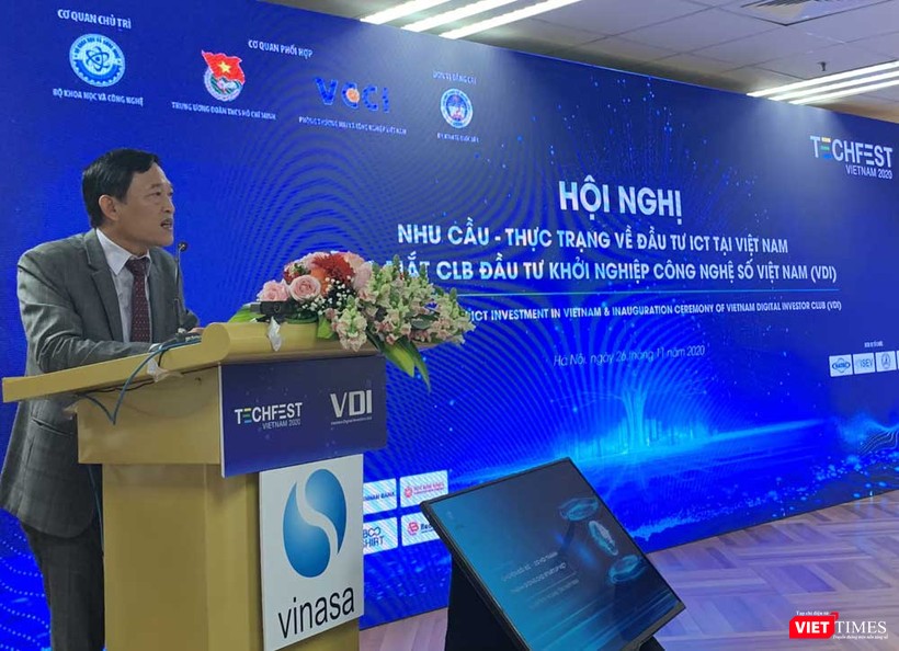 Thứ trưởng Trần Văn Tùng phát biểu tại sự kiện.