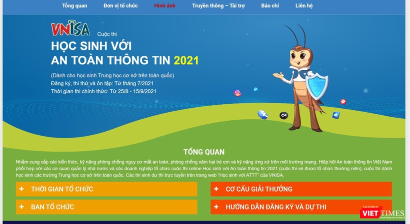 Cuộc thi được tổ chức trực tuyến. Cuộc thi được tổ chức trực tuyến.