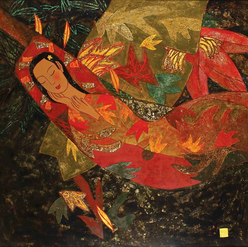 Tranh của họa sĩ Đỗ Anh Hoa. Tranh của họa sĩ Đỗ Anh Hoa.