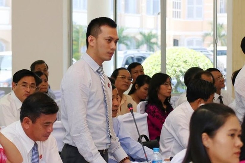 Ông Nguyễn Bá Cảnh tại một kỳ họp HĐND