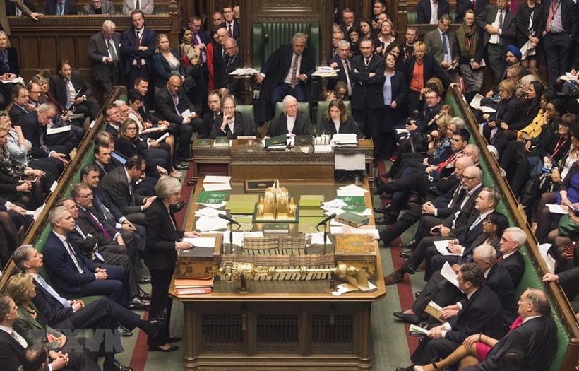 Một phiên bỏ phiếu của Hạ viện về Brexit. (Ảnh: THX/TTXVN)