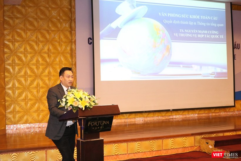 TS. Nguyễn Mạnh Cường – Vụ trưởng Vụ Hợp tác Quốc tế (Bộ Y tế)