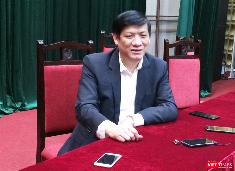GS. TS. Nguyễn Thanh Long – Thứ trưởng Bộ Y tế. Ảnh: Minh Thúy 