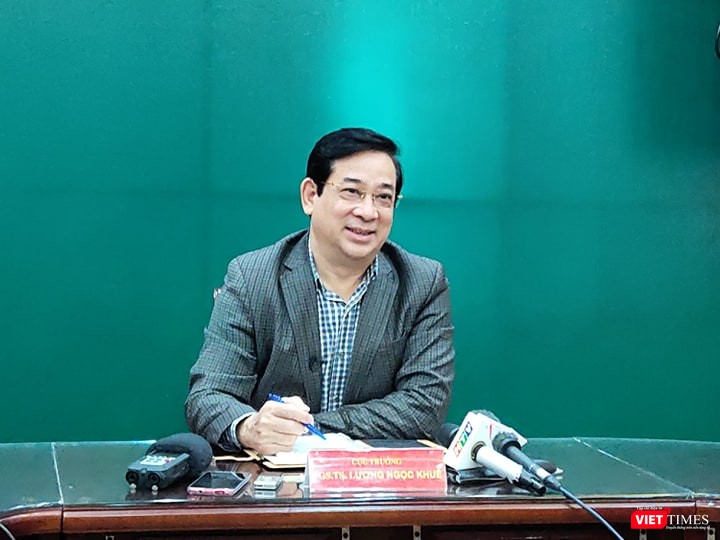 PGS.TS. Lương Ngọc Khuê - Cục trưởng Cục Quản lý Khám, chữa bệnh (Bộ Y tế). Ảnh: Minh Thúy PGS.TS. Lương Ngọc Khuê - Cục trưởng Cục Quản lý Khám, chữa bệnh (Bộ Y tế). Ảnh: Minh Thúy