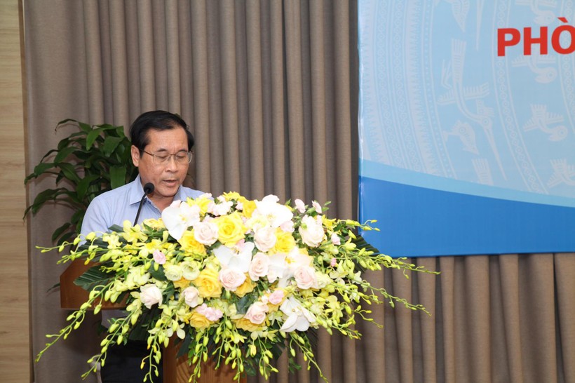 Ông Nguyễn Triết - Tổng thư ký Hiệp hội Thuốc lá Việt Nam (Ảnh: Mai Trinh)