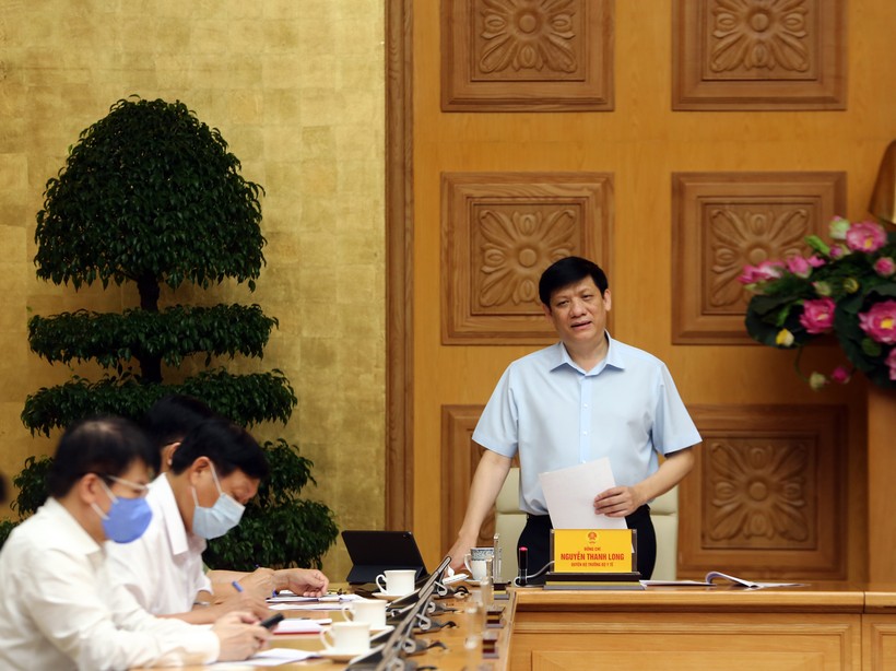 Ông Nguyễn Thanh Long - Quyền Bộ trưởng Bộ Y tế (Ảnh: Đình Nam - VGP) Ông Nguyễn Thanh Long - Quyền Bộ trưởng Bộ Y tế (Ảnh: Đình Nam - VGP)