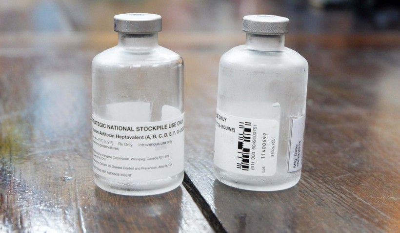Thuốc Botulism antitoxin heptavalent kháng độc tố Botulinum (Ảnh: Thảo Vy)
