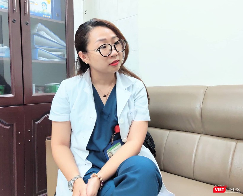 Theo BS. Anh, viêm gan B là một &quot;tảng băng chìm&quot; (Ảnh: Minh Thuý)