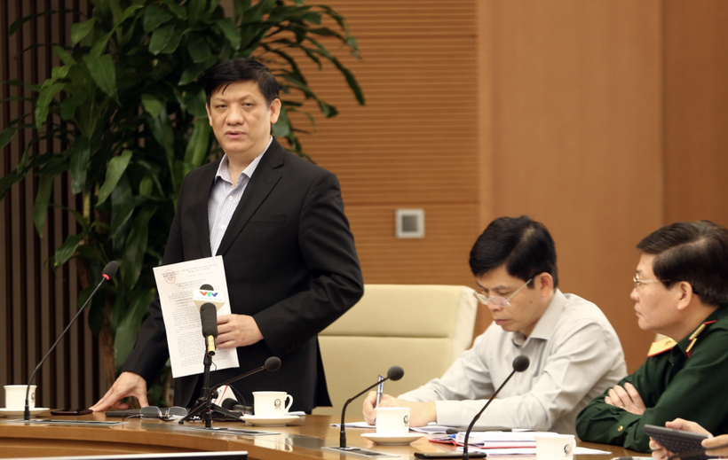 Ông Nguyễn Thanh Long – Bộ trưởng Bộ Y tế (Ảnh: Đình Nam - VGP)