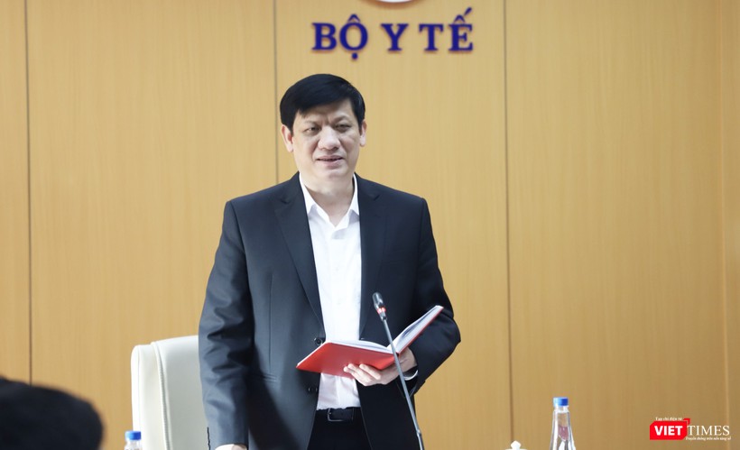 Ông Nguyễn Thanh Long – Bộ trưởng Bộ Y tế (Ảnh: Minh Thuý)