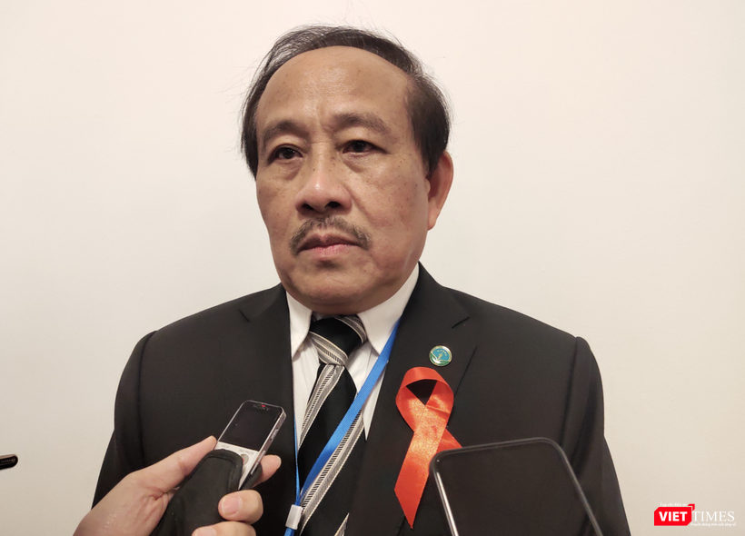 PGS. TS. Nguyễn Huy Nga – nguyên Cục trưởng Cục Y tế Dự phòng, Bộ Y tế (Ảnh: Minh Thuý)