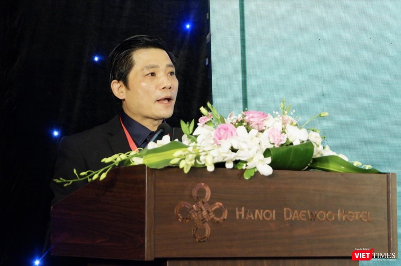 PGS. TS. Nguyễn Duy Ánh – Giám đốc Bệnh viện Phụ sản Hà Nội (Ảnh: Thảo Vy)