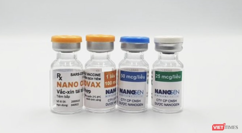 Vaccine Nanocovac phòng COVID-19 của NANOGEN (Ảnh: Minh Thuý)