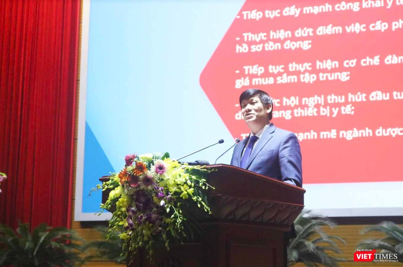 Bộ trưởng Bộ Y tế Nguyễn Thanh Long (Ảnh: Minh Thuý)