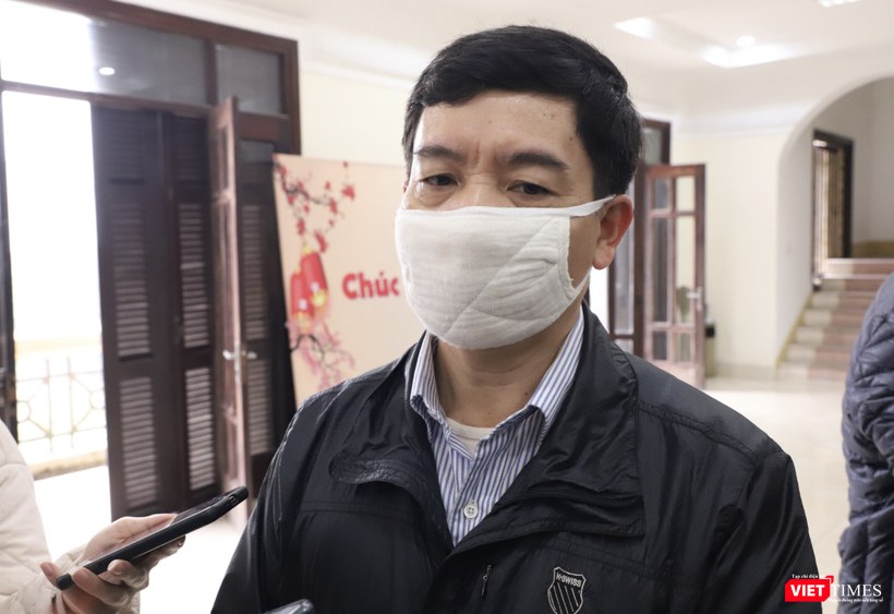 Ông T.Q.N., 52 tuổi, sống ở Đống Đa, Hà Nội (Ảnh - Minh Thuý)