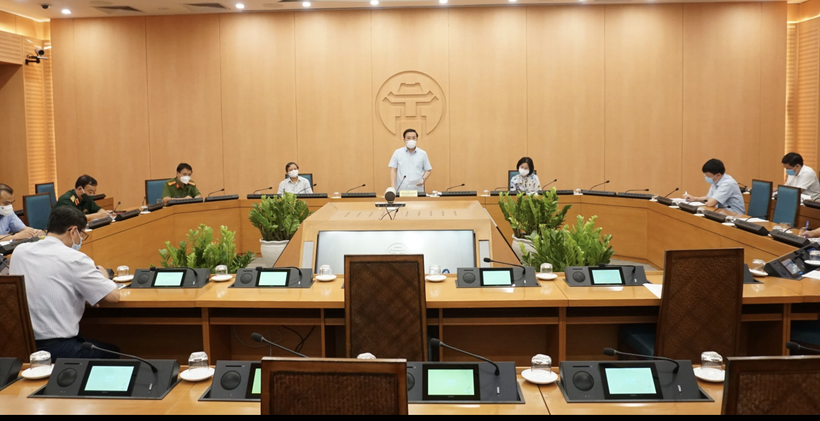 Toàn cảnh cuộc họp (Ảnh - Minh Quang)