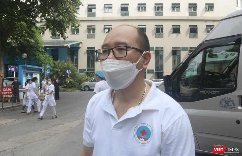 BS. Vũ Hoài Nam - Phó Trưởng Khoa Bệnh Nhiệt đới, Bệnh viện Hữu Nghị (Ảnh - Minh Thuý)