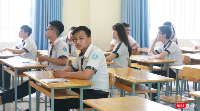 Thí sinh dự thi THPT quốc gia 2019