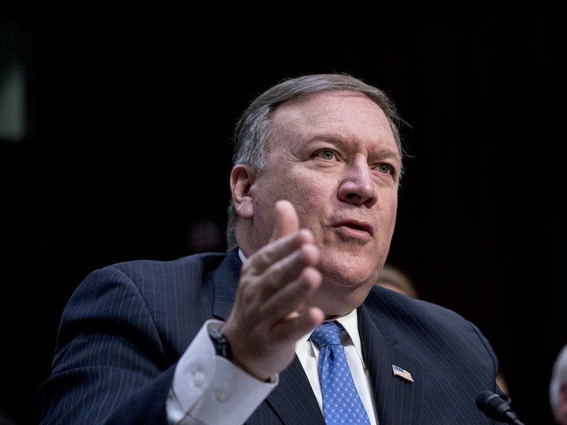 Ngoại trưởng Mike Pompeo đã có những tuyên bố cứng rắn về Iran. Ngoại trưởng Mike Pompeo đã có những tuyên bố cứng rắn về Iran.