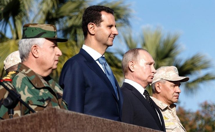 Tháng 9.2015, ông Putin quyết định giúp đỡ chế độ của tổng thống Syria Bashar al-Assad.