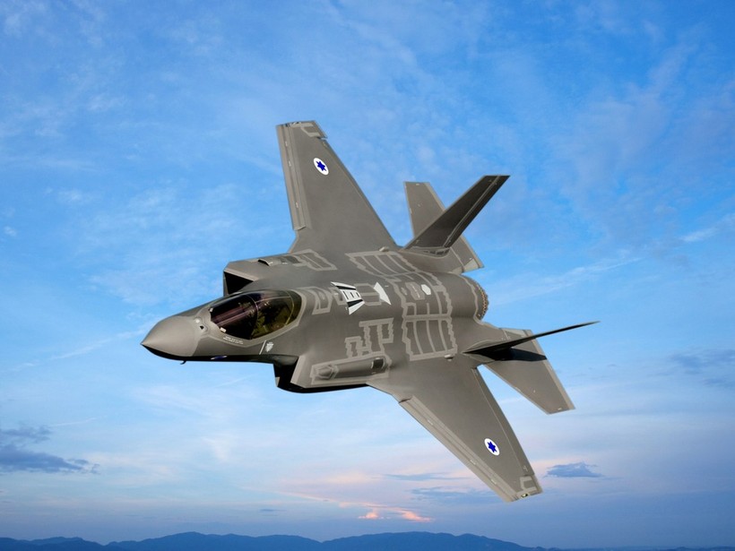 Máy bay F-35 của Không lực Israel.