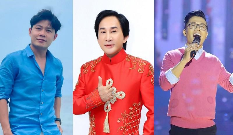 Nhiều nghệ sĩ đều có ý kiến không tốt với những phát ngôn của bà Nguyễn Phương Hằng trong các buổi livestream. Trong ảnh: Nhạc sĩ Nguyễn Văn Chung, NSƯT Kim Tử Long, MC Quốc Bình (từ trái sang). Nhiều nghệ sĩ đều có ý kiến không tốt với những phát ngôn của bà Nguyễn Phương Hằng trong các buổi livestream. Trong ảnh: Nhạc sĩ Nguyễn Văn Chung, NSƯT Kim Tử Long, MC Quốc Bình (từ trái sang).