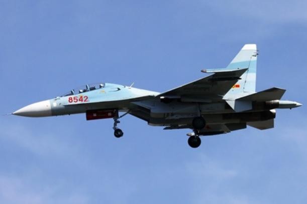 Máy bay chiến đấu Su-30MK2 hiện có của Không quân Việt Nam.