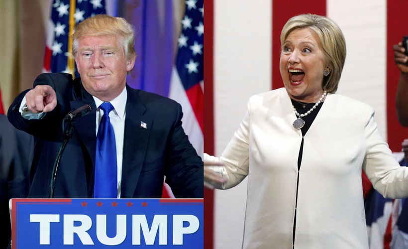 Donald Trump chê báo chí, Hillary Clinton vẫn tập trung vào vấn đề kinh tế.