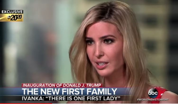 Con gái ông Donald Trump - bà Ivanka Trump.