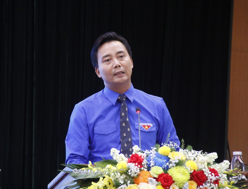 Ông Nguyễn Đức Tiến, Phó Bí thư Thường trực Thành đoàn Hà Nội. _MG_2578.JPG