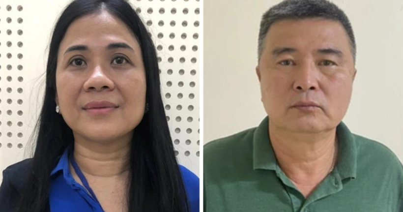 Bà Mai Thị Hồng Hạnh và Cựu Phó Vụ trưởng Vụ Thị trường trong nước Bộ Công Thương Nguyễn Lộc An. Anh 1.png