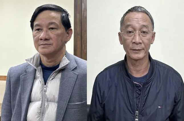 Cựu Bí thư Lâm Đồng Trần Đức Quận (trái) và cựu Chủ tịch Lâm Đồng Trần Văn Hiệp. Anh 1.jpg