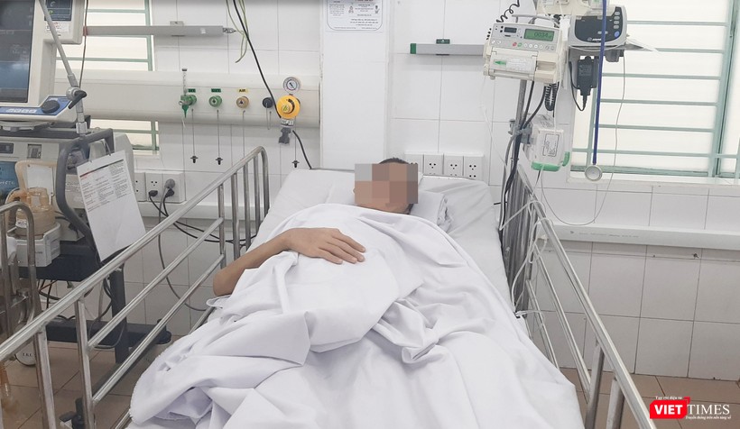 Bệnh nhân tại BV Nhi đồng 1